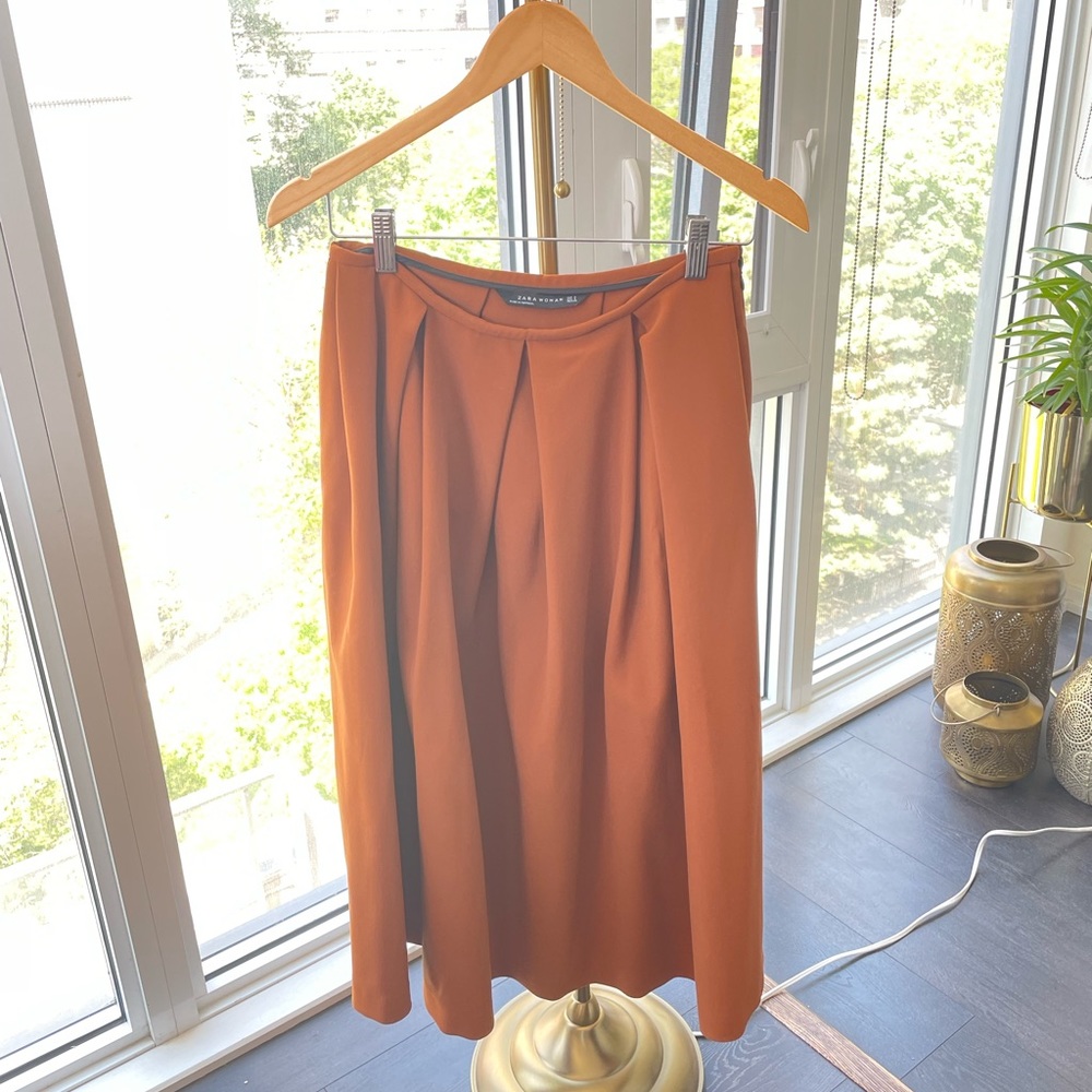 Long Skirt in Brown